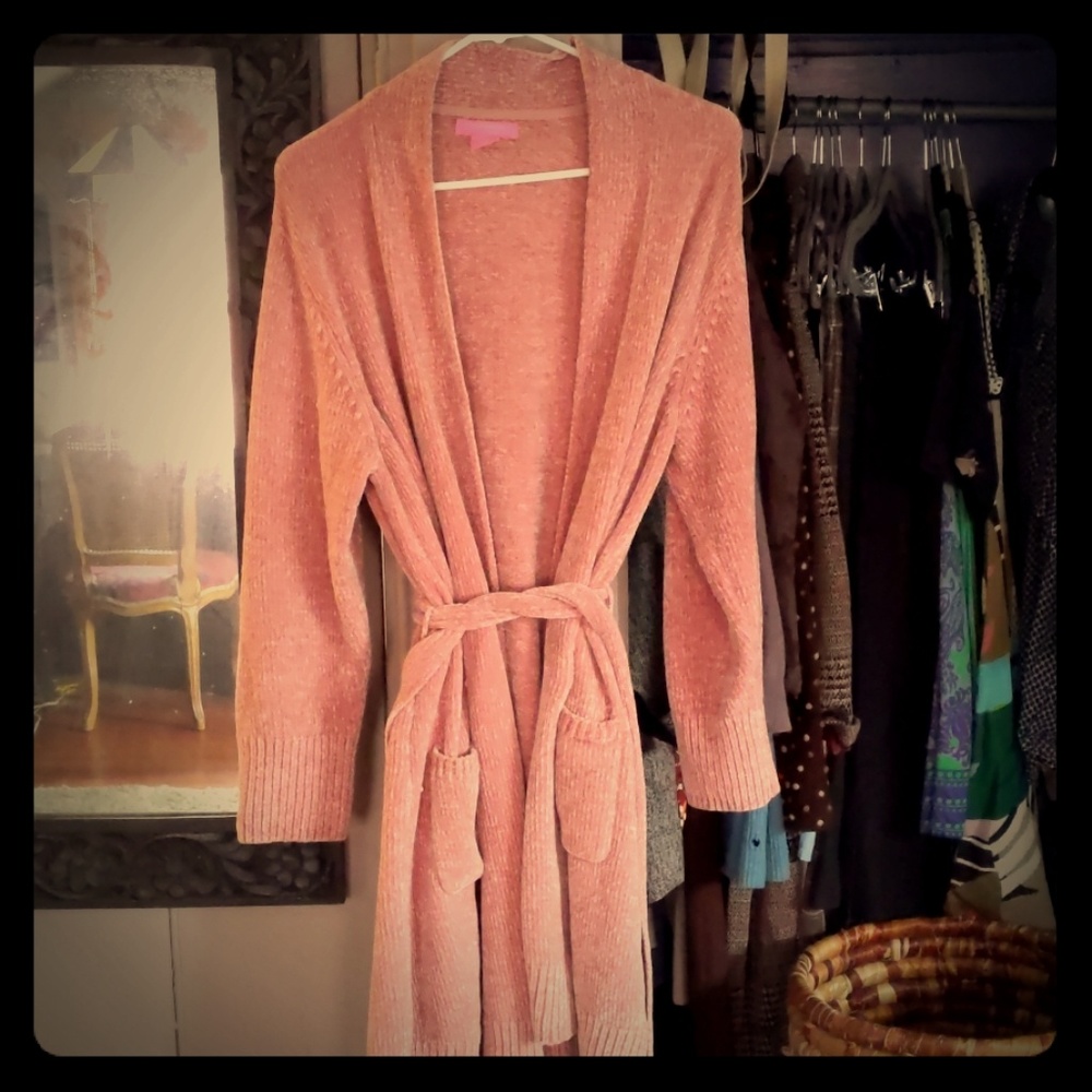 Chenille Isaac Mizrahi Sleepwear robe